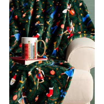 RIFLE PAPER CO. Holiday Porcelain Mug for Coffee Lovers