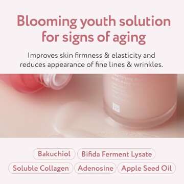 Face Republic Blooming Forever Rosé Serum 45ml 1.52 fl oz | Damask Rose, Bakuchiol | Revitalizing & Rejuvenating | Wrinkle Care | Firm and Elastic Skin | Vegan Korean Skincare