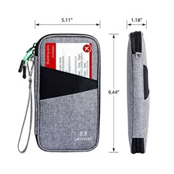 RFID Travel Passport Holder for Family Organization on the Go