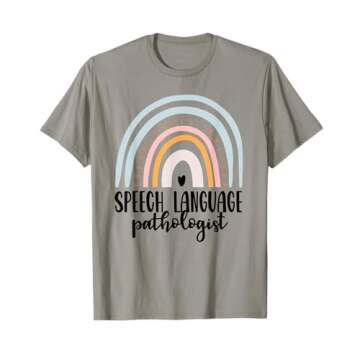 Speech Language Pathologist Speech Therapy SLP Gift Boho T-Shirt