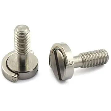 HJ Garden 2pcs D-Ring Stainless Steel Camera Fixing Screws