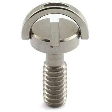 HJ Garden 2pcs D-Ring Stainless Steel Camera Fixing Screws