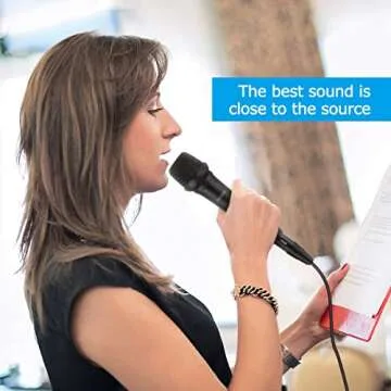 Fifine Dynamic Vocal Microphone with On/Off Switch