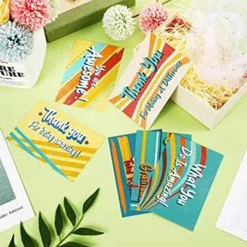 Outus Thank You Postcards - 60 Appreciation Cards