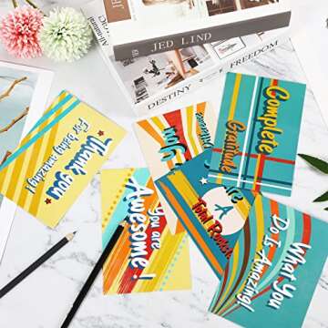 Outus Thank You Postcards - 60 Appreciation Cards