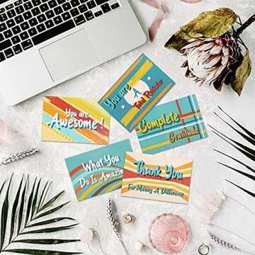 Outus Thank You Postcards - 60 Appreciation Cards