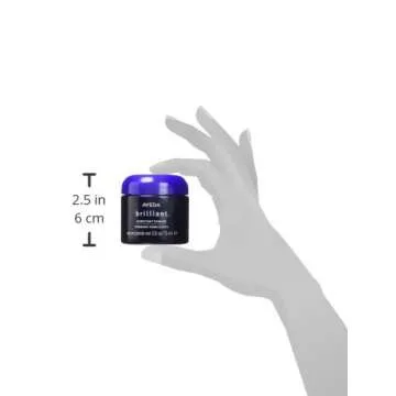 Aveda Brilliant Humectant Pomade | Enhances Curl | Adds Shine and Definition | for Curly & Coily Hair Types, 2.5 Ounce