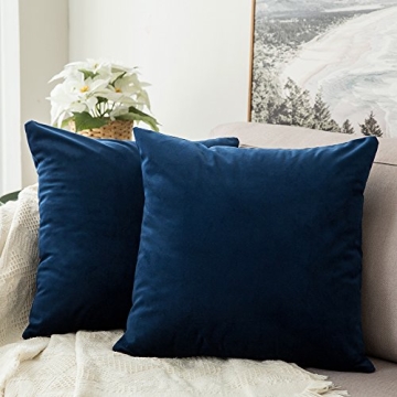Luxurious MIULEE Velvet Soft Pillow Covers Set for Stylish Home Decor