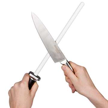 Shenzhen 12 Inch White Ceramic Knife Sharpener for Professionals
