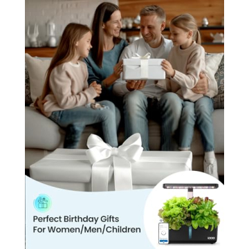 iDOO Hydroponics Growing System Kit for Indoor Gardening