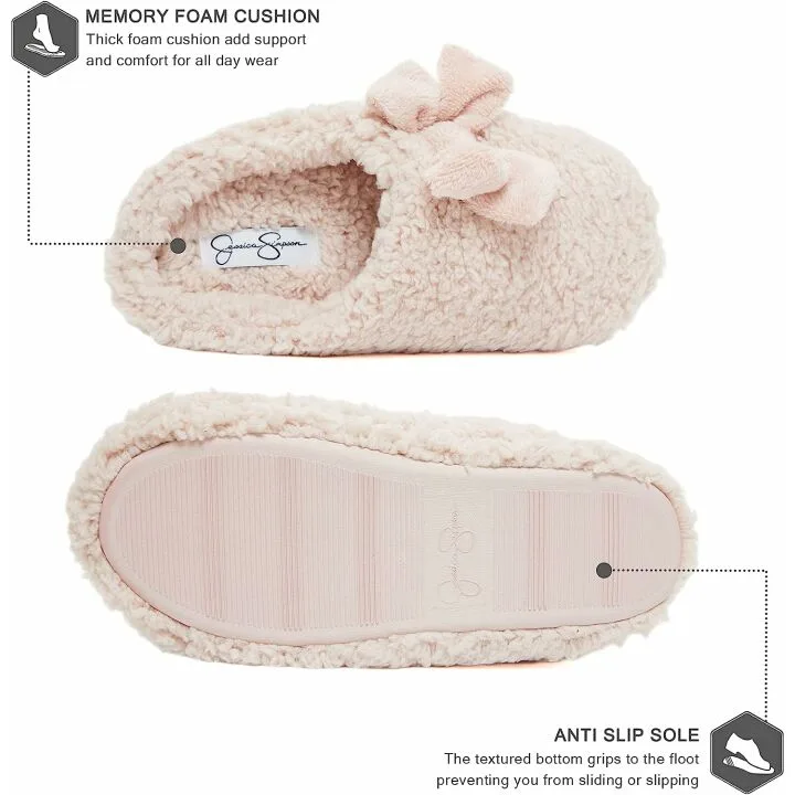 Jessica Simpson Plush Marshmallow Slippers for Women