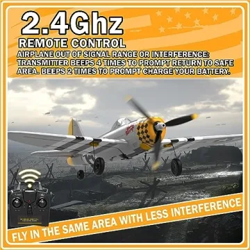 ANBURI RC Plane - Perfect for Beginners and Flying Fun!