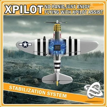 ANBURI RC Plane - Perfect for Beginners and Flying Fun!