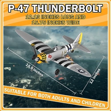 ANBURI RC Plane - Perfect for Beginners and Flying Fun!