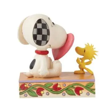 Enesco Peanuts Woodstock Snoopy Heart Figurine | Gift by Jim Shore