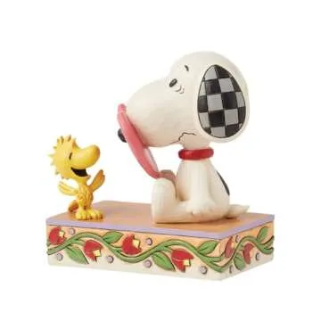 Enesco Peanuts Woodstock Snoopy Heart Figurine | Gift by Jim Shore