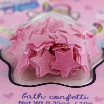Strawberry Bath Soap 0.35oz(10g) Star Shape Pink Paper Soaps Fun Strawberry Scented Melting Soap Petals Unicorn, Christmas, Birthday, Halloween, Valentine's Day, Holiday Gift for Adults, Kids, Teens