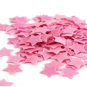 Strawberry Bath Soap 0.35oz(10g) Star Shape Pink Paper Soaps Fun Strawberry Scented Melting Soap Petals Unicorn, Christmas, Birthday, Halloween, Valentine's Day, Holiday Gift for Adults, Kids, Teens