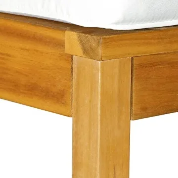 Outsunny 6 Piece Acacia Outdoor Sectional Sofa Set