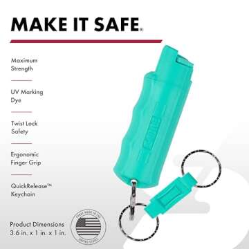 SABRE Pepper Spray for Quick Access and Maximum Protection