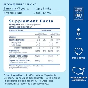 Mommy's Bliss Constipation Ease for Toddlers - Safe Relief