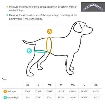 Walkabout Back End Harness for Pets - Mobility Support Aid