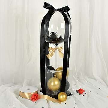 TONIFUL Satin Ribbon 1-1/2 Inch 100 Yards in Vibrant Colors