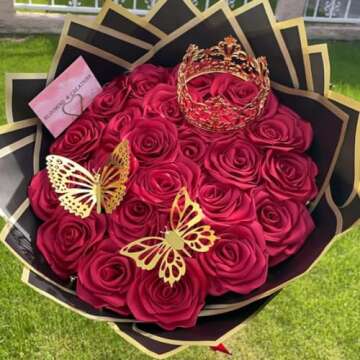 TONIFUL Satin Ribbon 1-1/2 Inch 100 Yards in Vibrant Colors