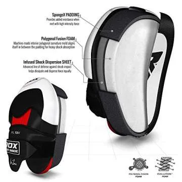 RDX Boxing Hook & Jab Pads - Lightweight Training Mitts