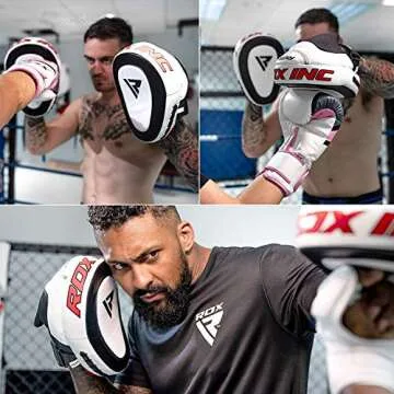 RDX Boxing Hook & Jab Pads - Lightweight Training Mitts