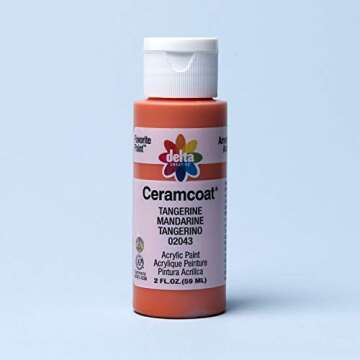 Delta Creative PROMOADA3 16 Color Ceramcoat Acrylic Paint Set, Colors may vary, 2 Fl Oz (Pack of 16)