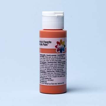 Delta Creative PROMOADA3 16 Color Ceramcoat Acrylic Paint Set, Colors may vary, 2 Fl Oz (Pack of 16)