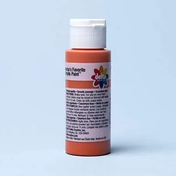 Delta Creative PROMOADA3 16 Color Ceramcoat Acrylic Paint Set, Colors may vary, 2 Fl Oz (Pack of 16)