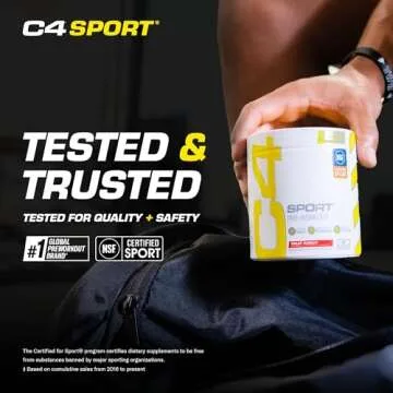 Cellucor C4 Sport Pre Workout Powder Fruit Punch - NSF Certified for Sport | 30 Servings, Packaging may vary.