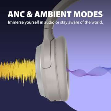 Avantalk Sky Eon Headphones - Noise-Canceling & 45hr Battery