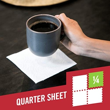 Brawny Tear-A-Square Paper Towels with 3 Sheet Sizes