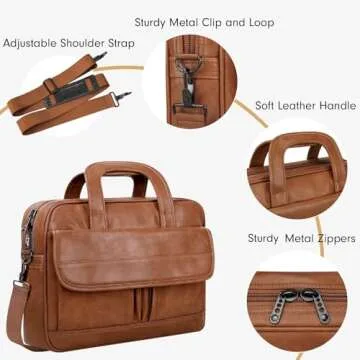 Versatile Taygeer Laptop Messenger Bag for Men Women