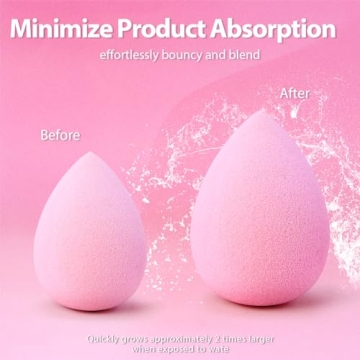 Foonbe Makeup Sponge Set - 7 Pcs for Flawless Makeup
