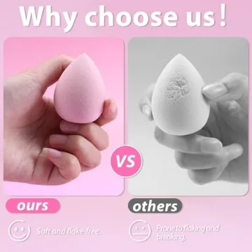 Foonbe Makeup Sponge Set - 7 Pcs for Flawless Makeup