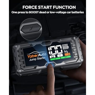 YaberAuto 4000A Jump Starter for Gas and Diesel Cars