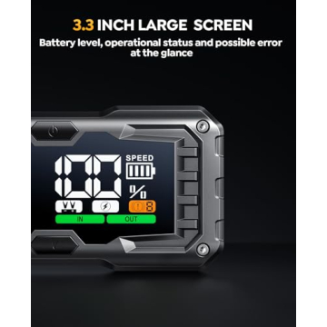 YaberAuto 4000A Jump Starter for Gas and Diesel Cars