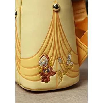 Loungefly Disney Beauty and the Beast Belle Cosplay Womens Double Strap Shoulder Bag Purse, One Size, Multi Color