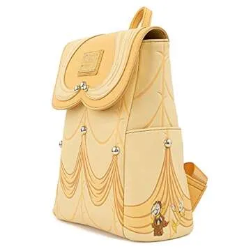 Loungefly Disney Beauty and the Beast Belle Cosplay Womens Double Strap Shoulder Bag Purse, One Size, Multi Color