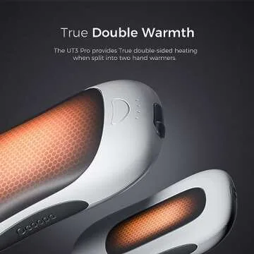 OCOOPA Magnetic Rechargeable Hand Warmers, True Double Warmth Handwarmers 10000mAh, Up to 15 Hours, ...