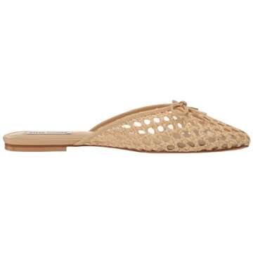 Steve Madden Women's Birdee Mule Tan Raffia - Stylish Comfort