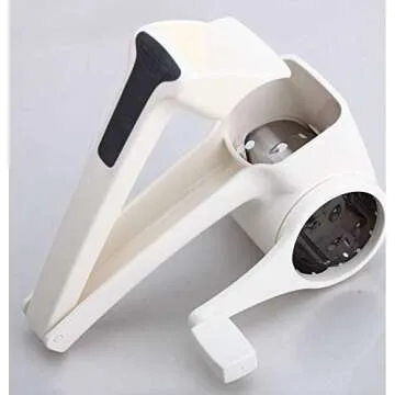 Ikea Stralande White Rotary Cheese Grater for Left and Right Handed