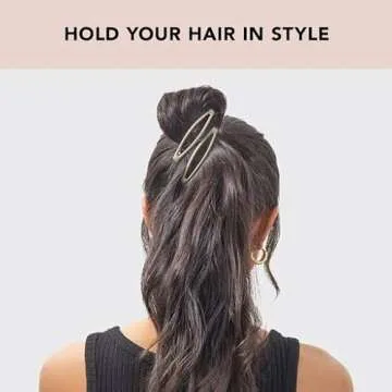 Kitsch Matte Snap Hair Clips for Thin & Thick Hair - Elongated Barettes and Hair Pins for Women, Girls, and Kids | Hair Accessories, 4pc (Eucalyptus)