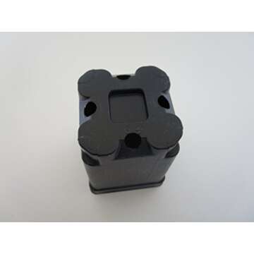 2.5" Square Extra Deep Landmark Nursery Pots - Press Fit (250)