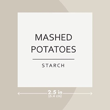 Talented Kitchen 144 Pantry Labels for Containers, Food Storage - Preprinted Black All-Caps on Matte White Vinyl Stickers for Minimalist Style Kitchen (Water Resistant)