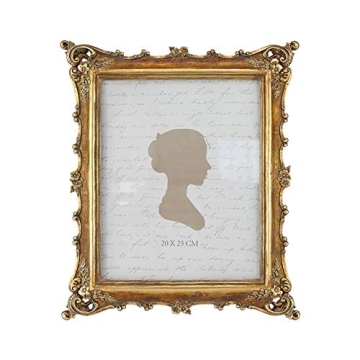 Sunlit Vintage Picture Frame - 8x10 Inch Luxury Antique Photo Frame with Glass